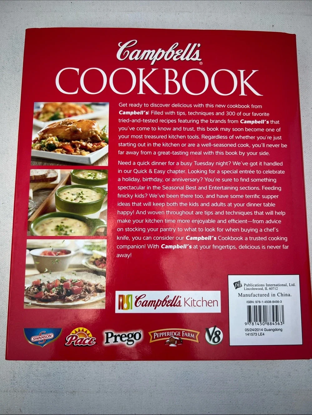 Campbell's Cookbook more than 300 recipes and cooking basics very large book